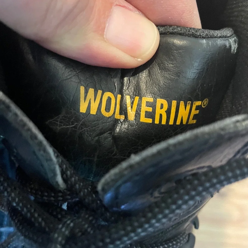 Wolverine Mens Steel Toe CarbonMax® Waterproof Work Boot Shoes 11.5 Reflective